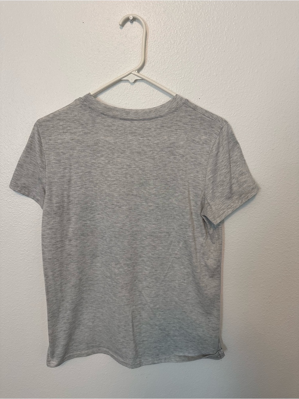 Gray Graphic Tee with Beer Can Succulent Design - Picture 2 of 2
